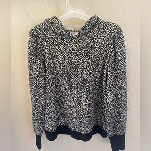 Nine West Women S, Black and White leopard style